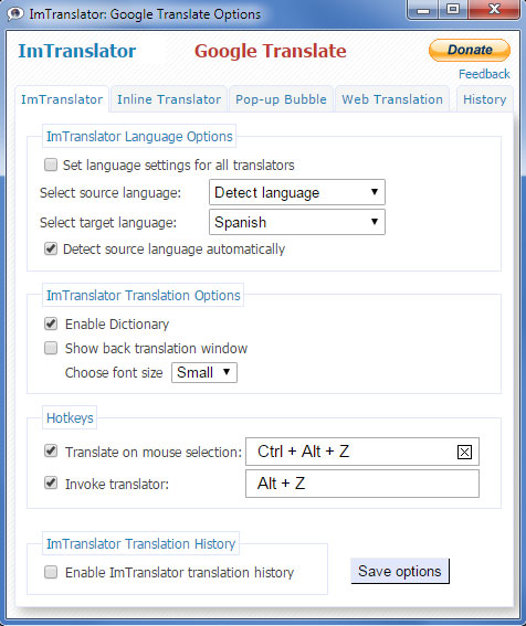 Activate Automatic Translation Google Chrome