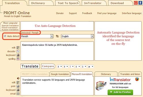 Promt-Online-language-detection