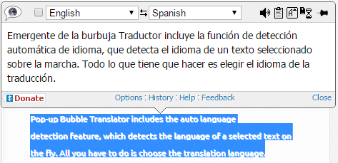 Chrome Pop Up Bubble One Provider Imtranslator Imtranslator