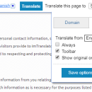 Webpage Translation New Features