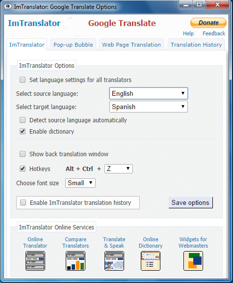 ImTranslator 16.50 instal the new