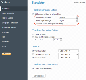 Language Detection | ImTranslator