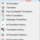 ImTranslator v. 10.10 extension for Firefox